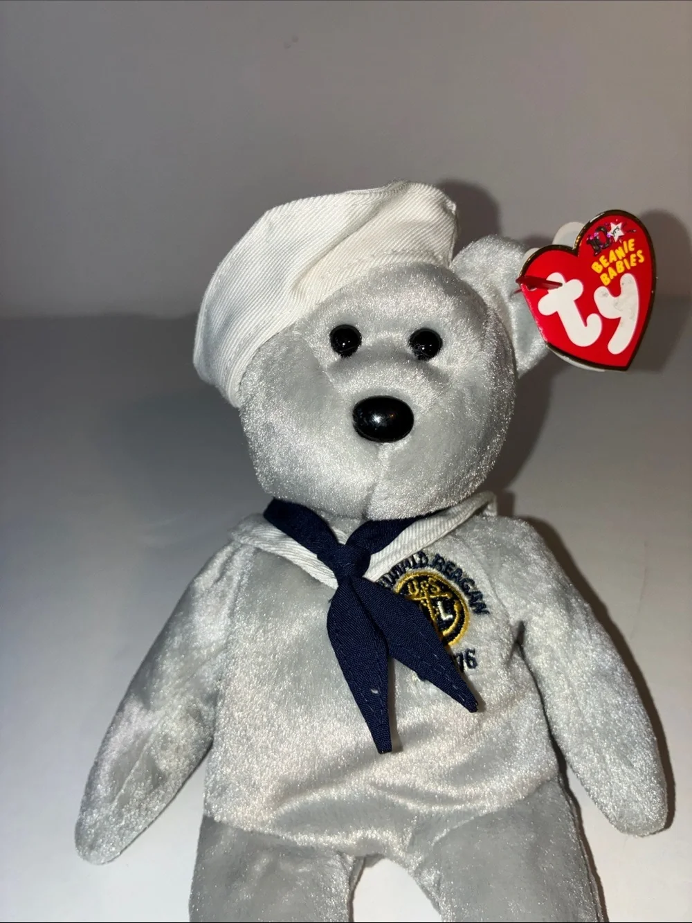 Ty beanie baby, Ronnie, USS Ronald Reagan